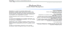 Desktop Screenshot of debateware.com
